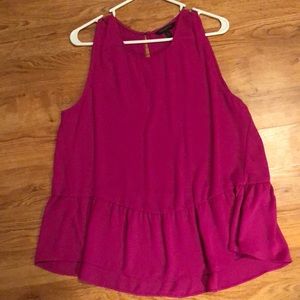 Banana republic Pink tank blouse